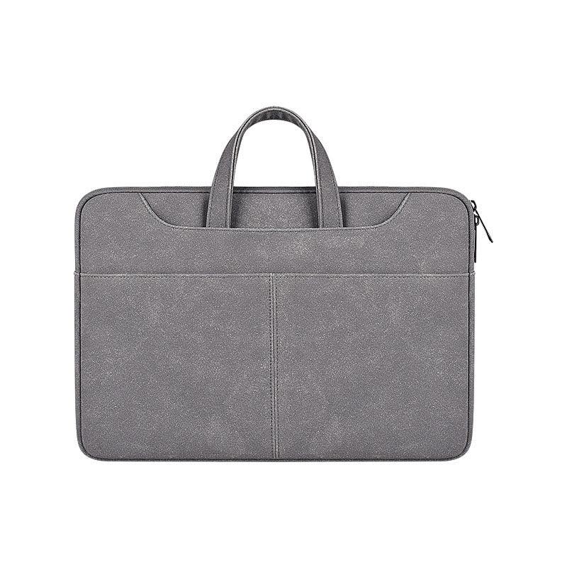 The Latest Sleek And Stylish Padded Inner Designed Laptop Bag-Khaki - Obeezi.com