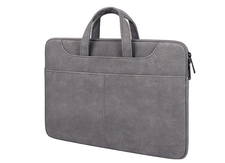 The Latest Sleek And Stylish Padded Inner Designed Laptop Bag-Khaki - Obeezi.com