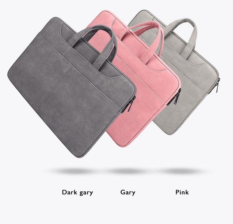 The Latest Sleek And Stylish Padded Inner Designed Shoulder Strap Laptop Bag- Pink - Obeezi.com