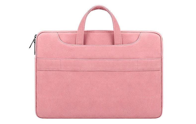 The Latest Sleek And Stylish Padded Inner Designed Shoulder Strap Laptop Bag- Pink - Obeezi.com