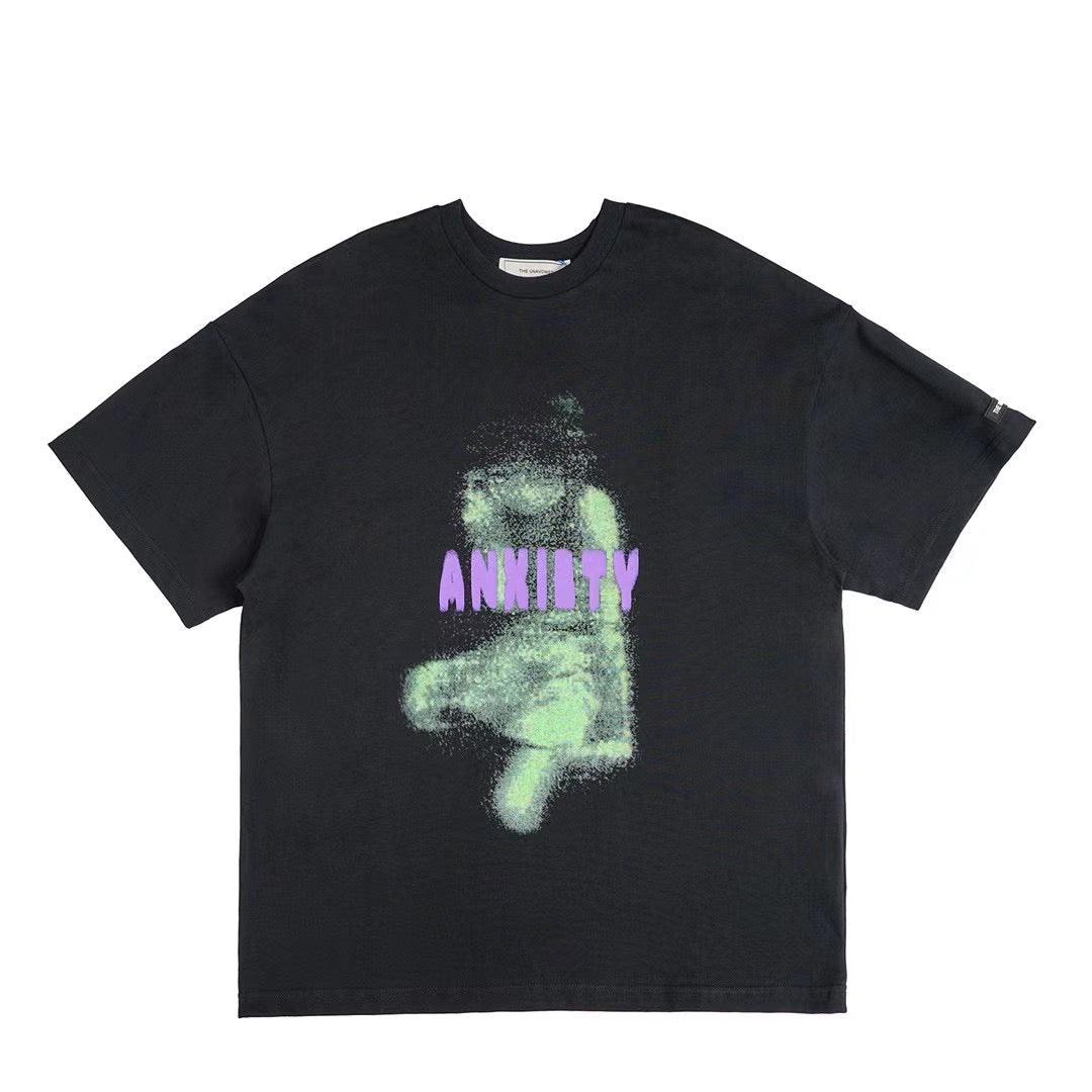 The Unavowed Anxiity Over Size T-Shirt- Black - Obeezi.com