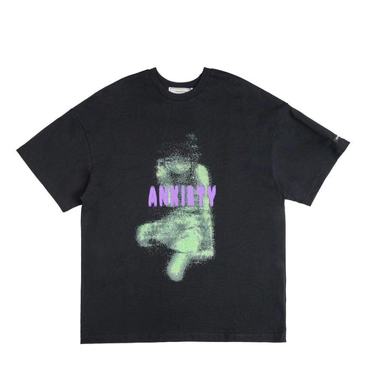 The Unavowed Anxiity Over Size T-Shirt- Black - Obeezi.com