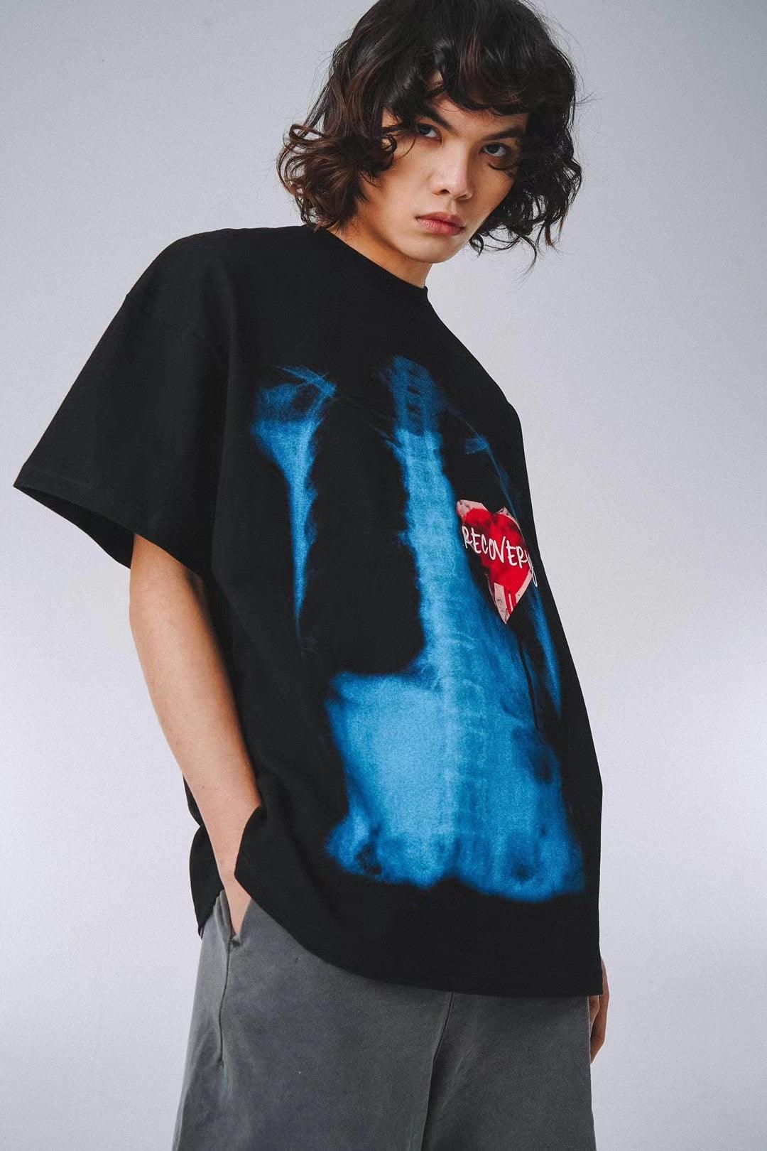 The Unavowed Great And Secret Recovery Over Size T-Shirt-Black - Obeezi.com