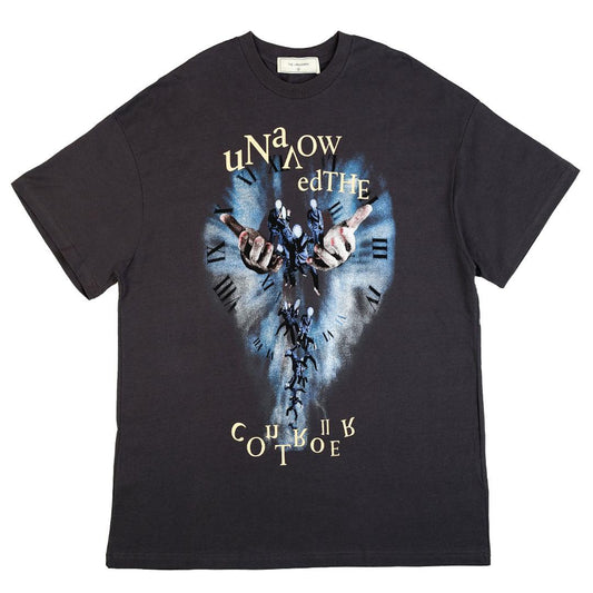 The Unavowed Men's On The Move Over Size T-Shirt- Grey - Obeezi.com