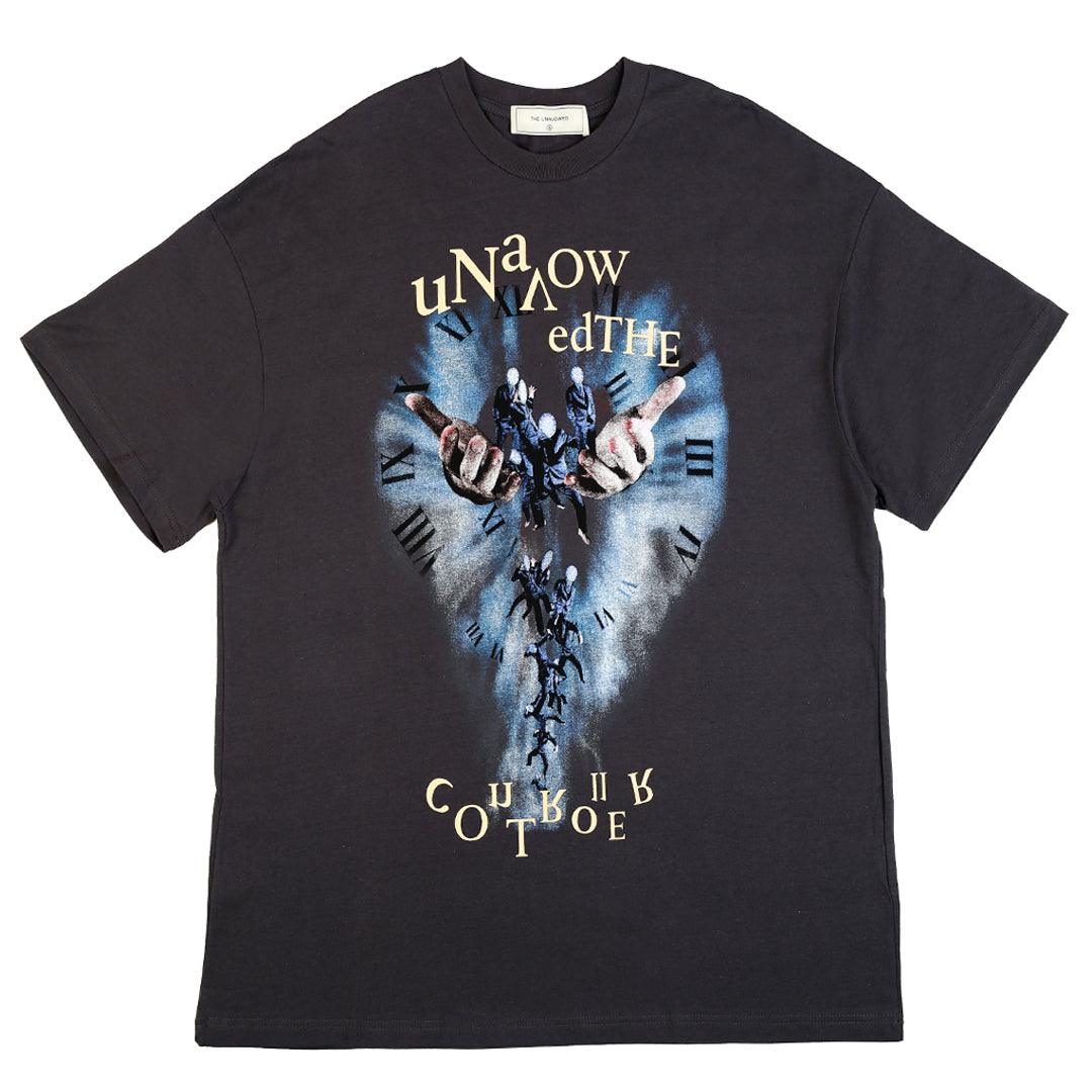 The Unavowed Men's On The Move Over Size T-Shirt- Grey - Obeezi.com