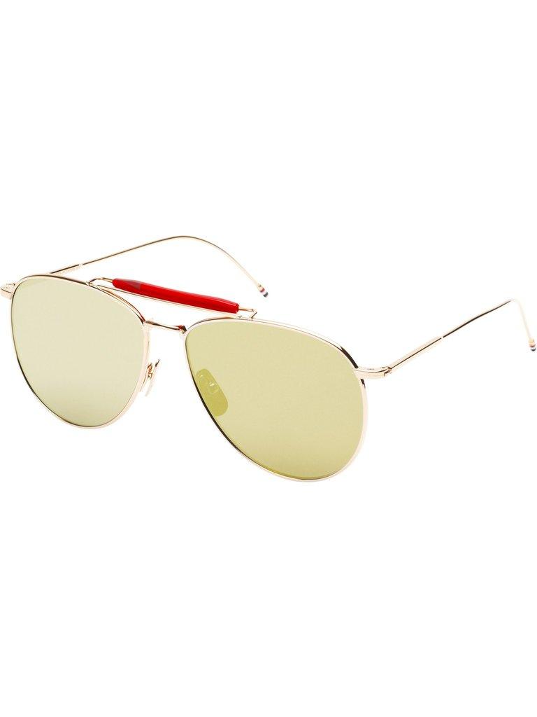 Thom Browne TB-015-LTD Gold Sunglasses - Obeezi.com