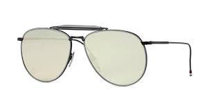 THOM BROWNE TB-015 Sunglasses Black - Obeezi.com