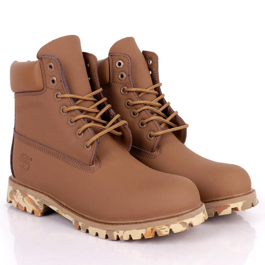 Tim Chocolate Breathable Men's 6-Inch Premium Waterproof Boots - Obeezi.com