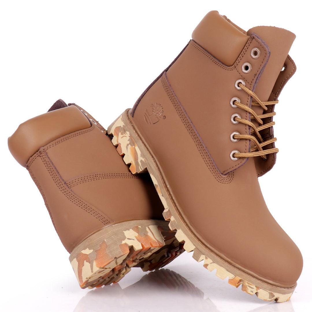 Tim Chocolate Breathable Men's 6-Inch Premium Waterproof Boots - Obeezi.com
