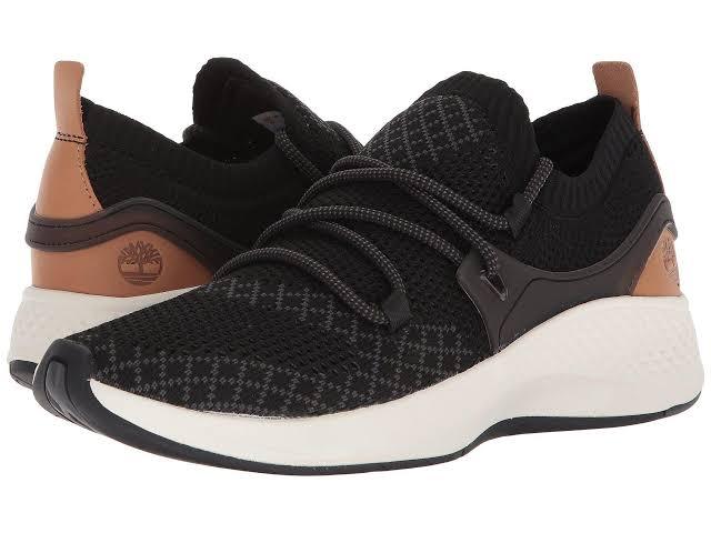 Tim Flyroam Go Knit Wide Aerocore Black Sneakers - Obeezi