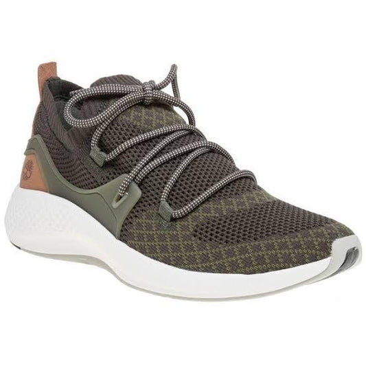 Tim Flyroam Go Knit Wide Aerocore Green Sneakers - Obeezi