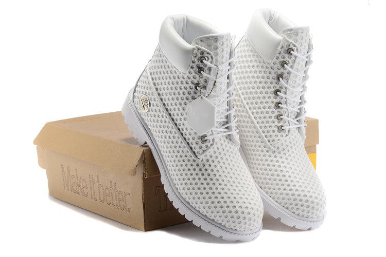 Timberland 6 Inch Breathable Vent Tech Mens Chukka Boots White - Obeezi