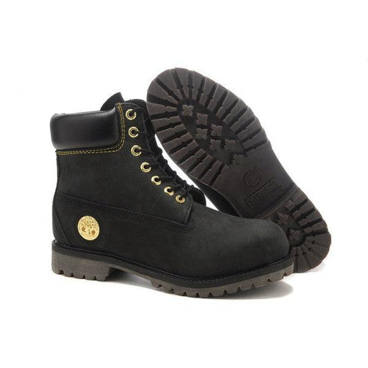 Timberland 6" Premium Boots - Black / Gold - Obeezi