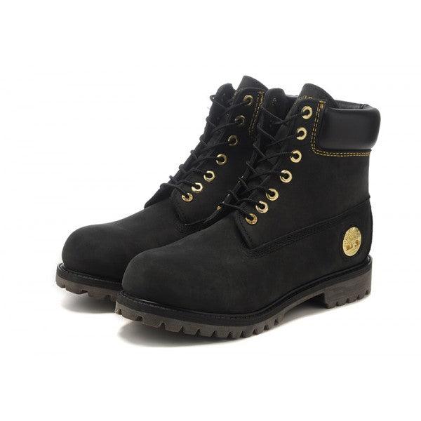 Timberland 6" Premium Boots - Black / Gold - Obeezi