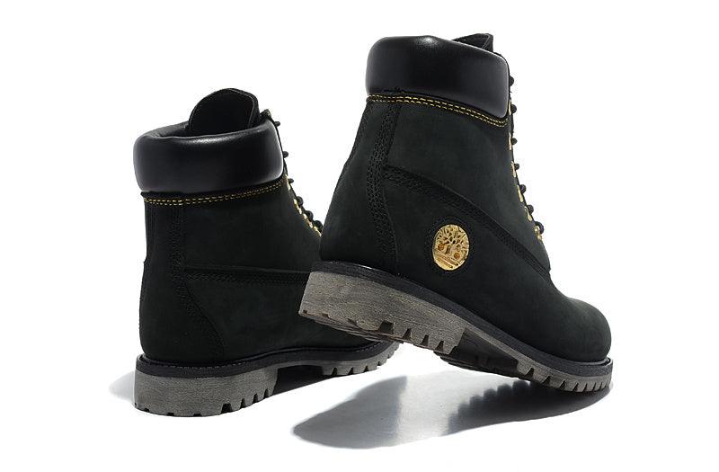 Timberland Classic Boot-Black Gold logo - Obeezi