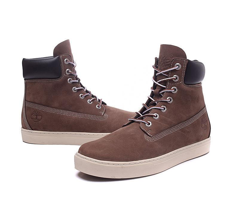Timberland Icon Nubuck with Rubber Sole Brown Waterproof Boots - Obeezi