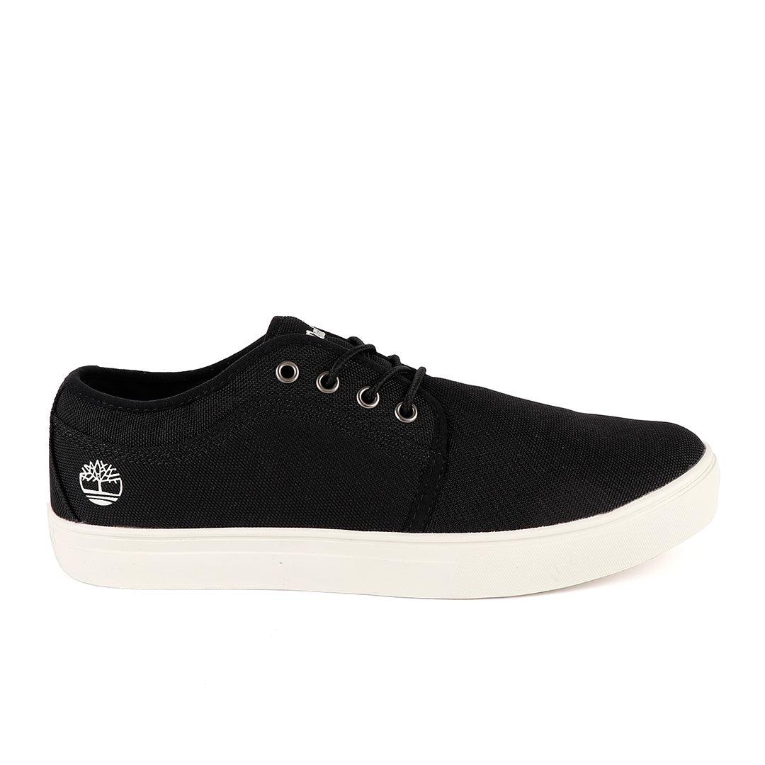 Timberland Men's Newport Bay Lace-Up Black Sneakers - Obeezi