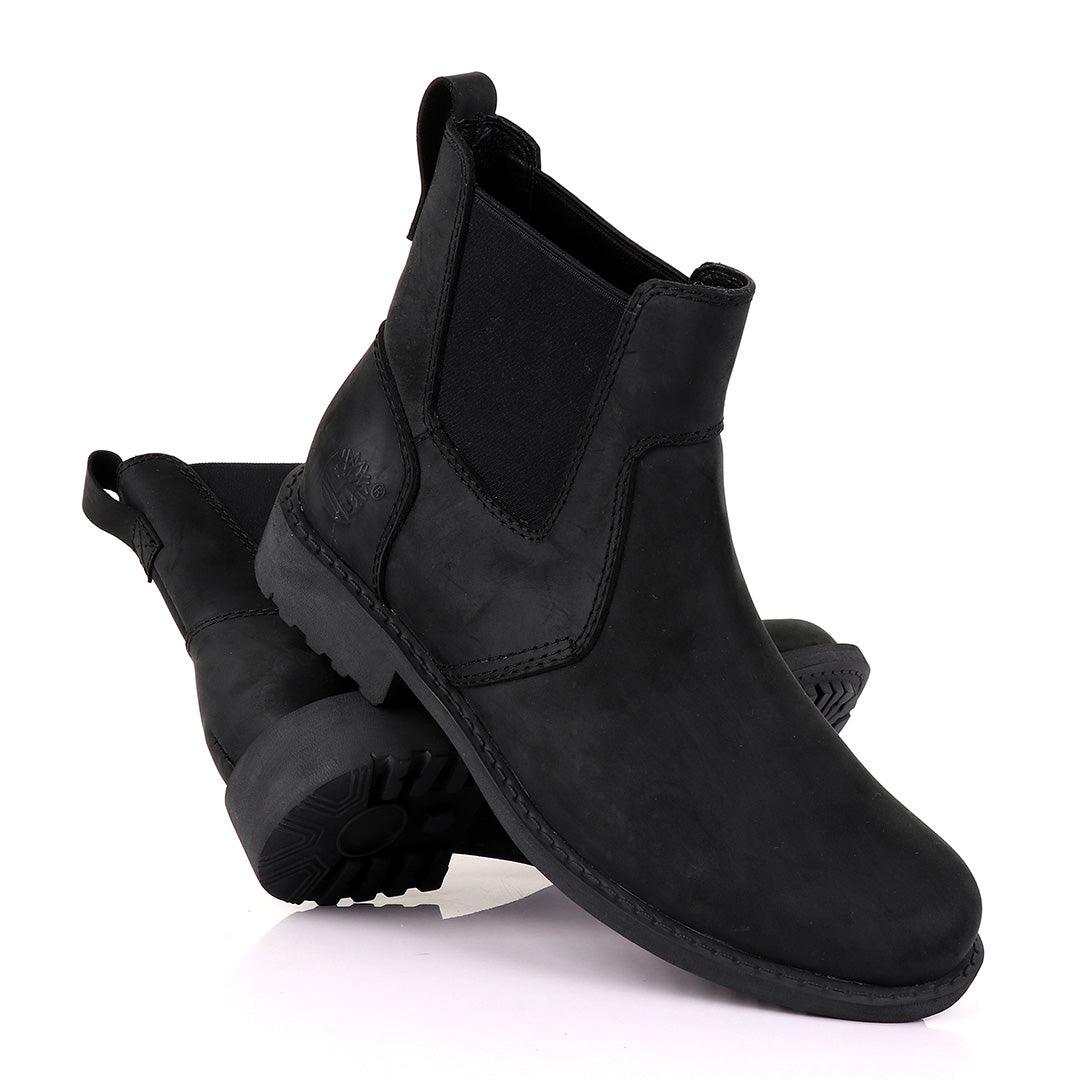 Timberland Mens Chelsea Black Boots - Obeezi