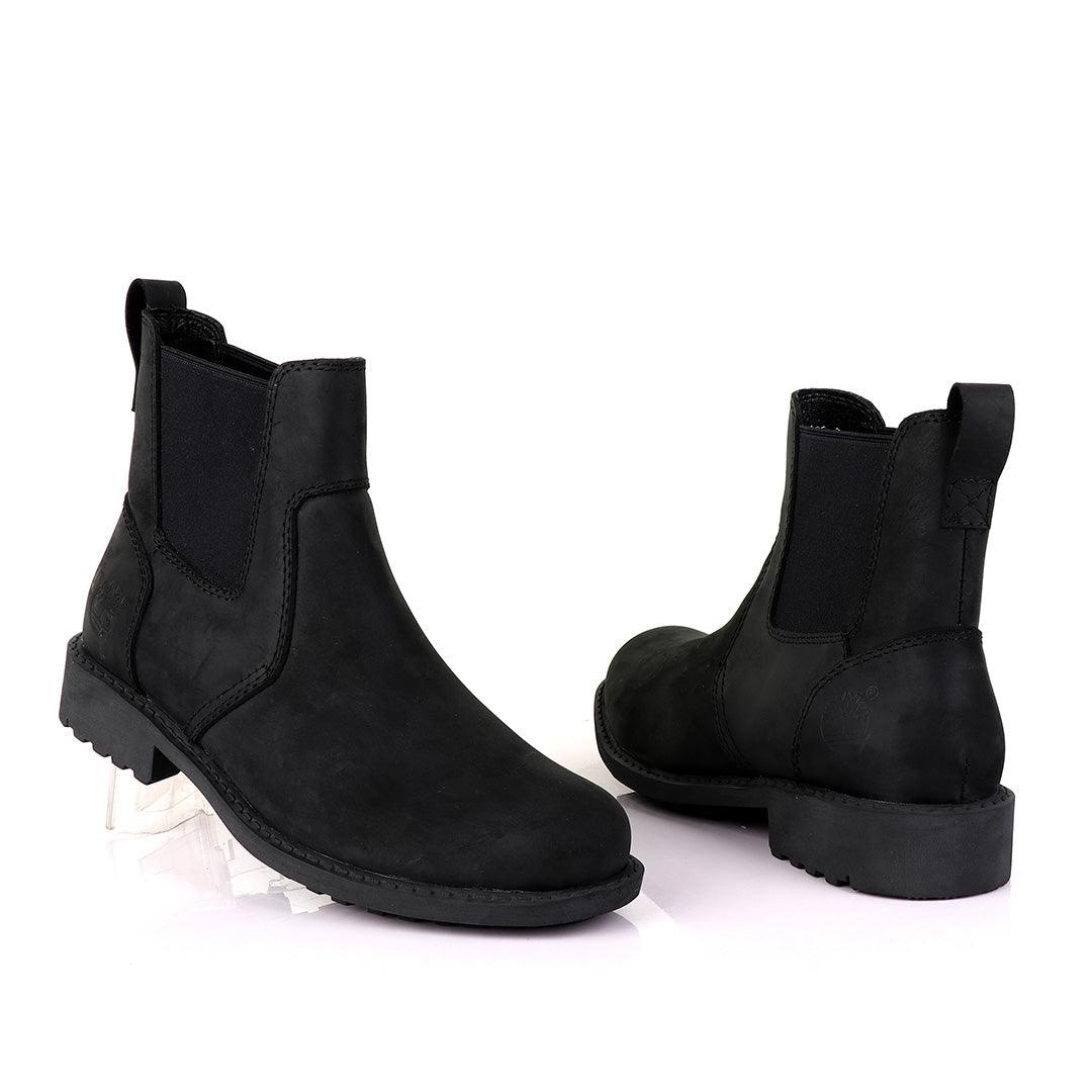 Timberland Mens Chelsea Black Boots - Obeezi