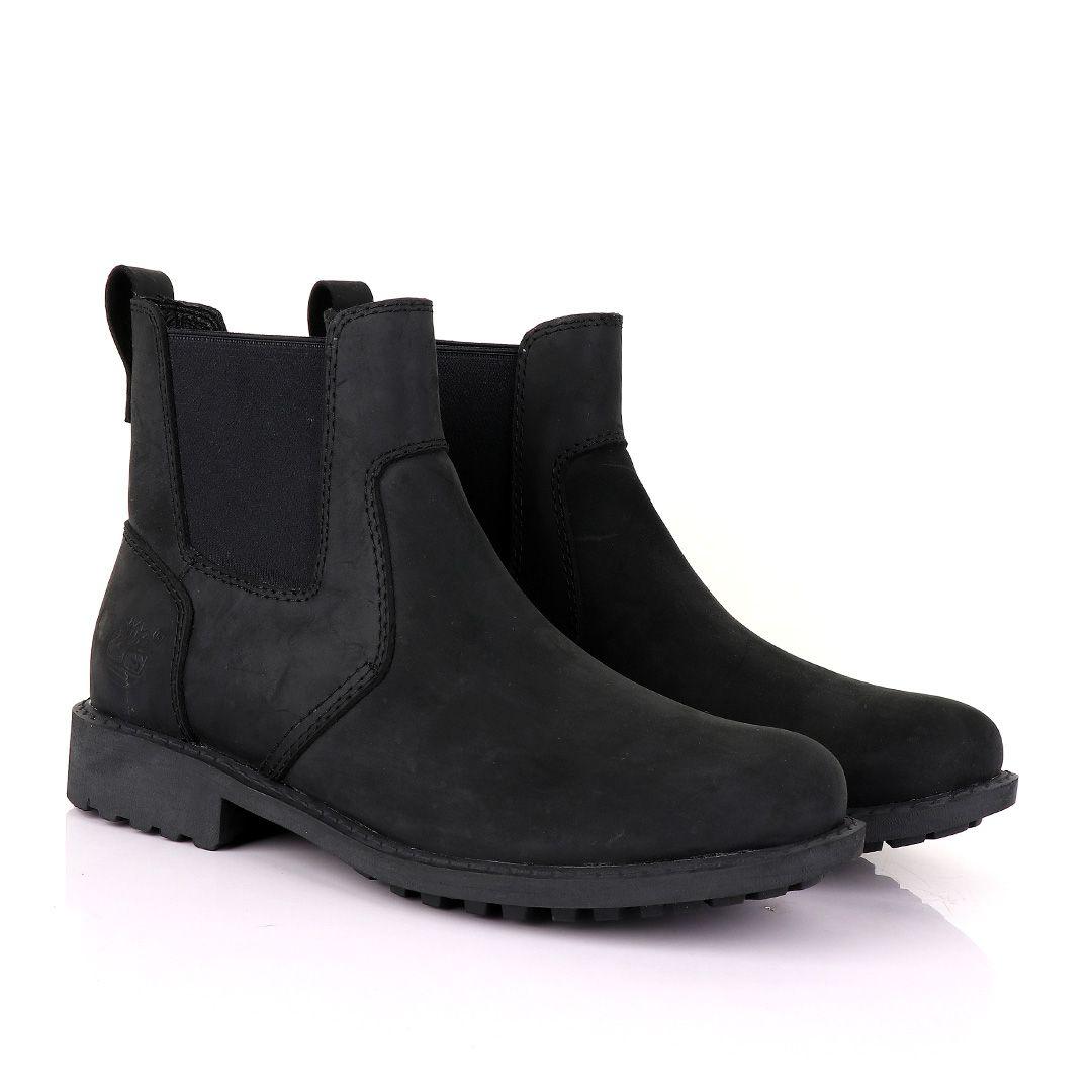 Timberland Mens Chelsea Black Boots - Obeezi