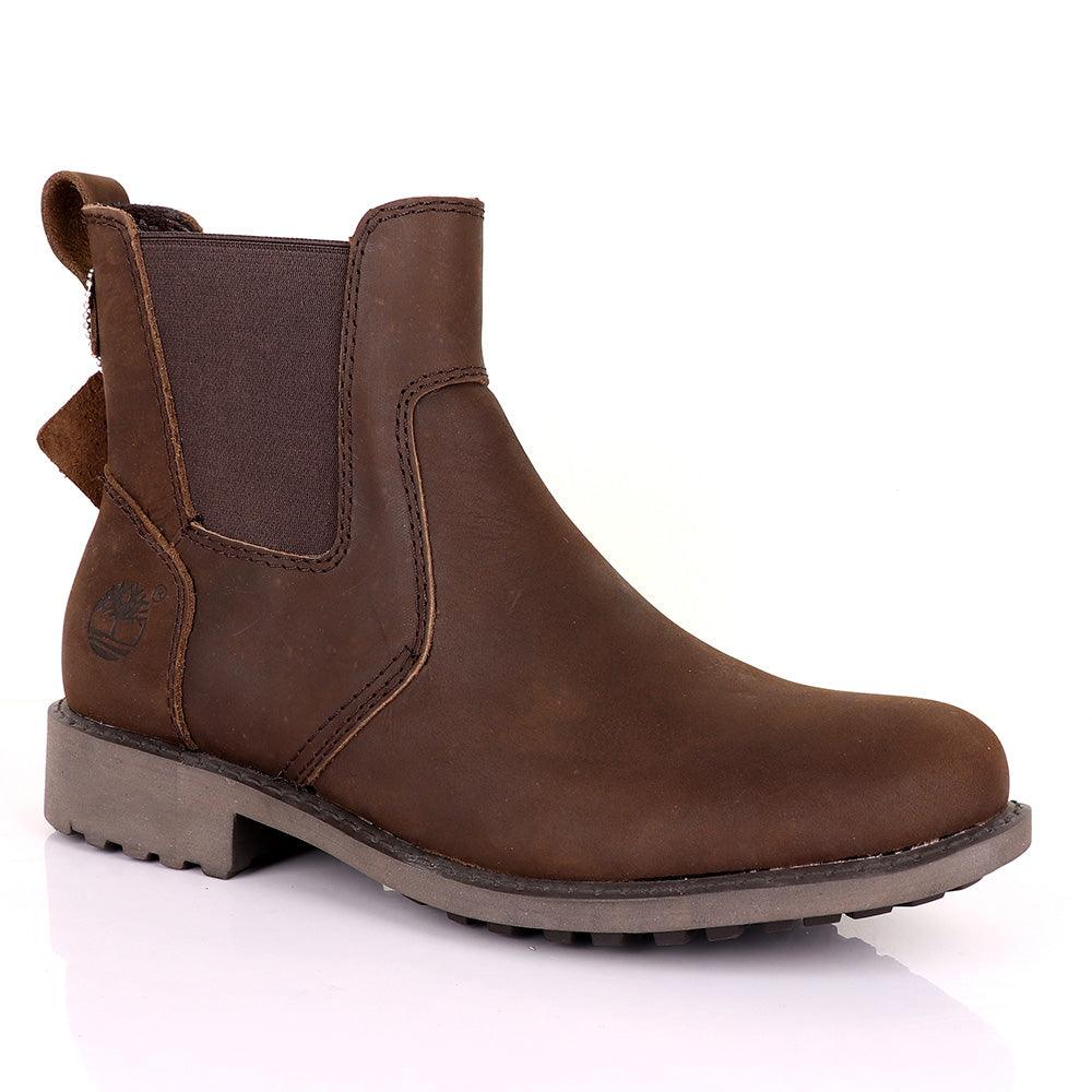 Timberland Mens Chelsea Coffee Boots - Obeezi