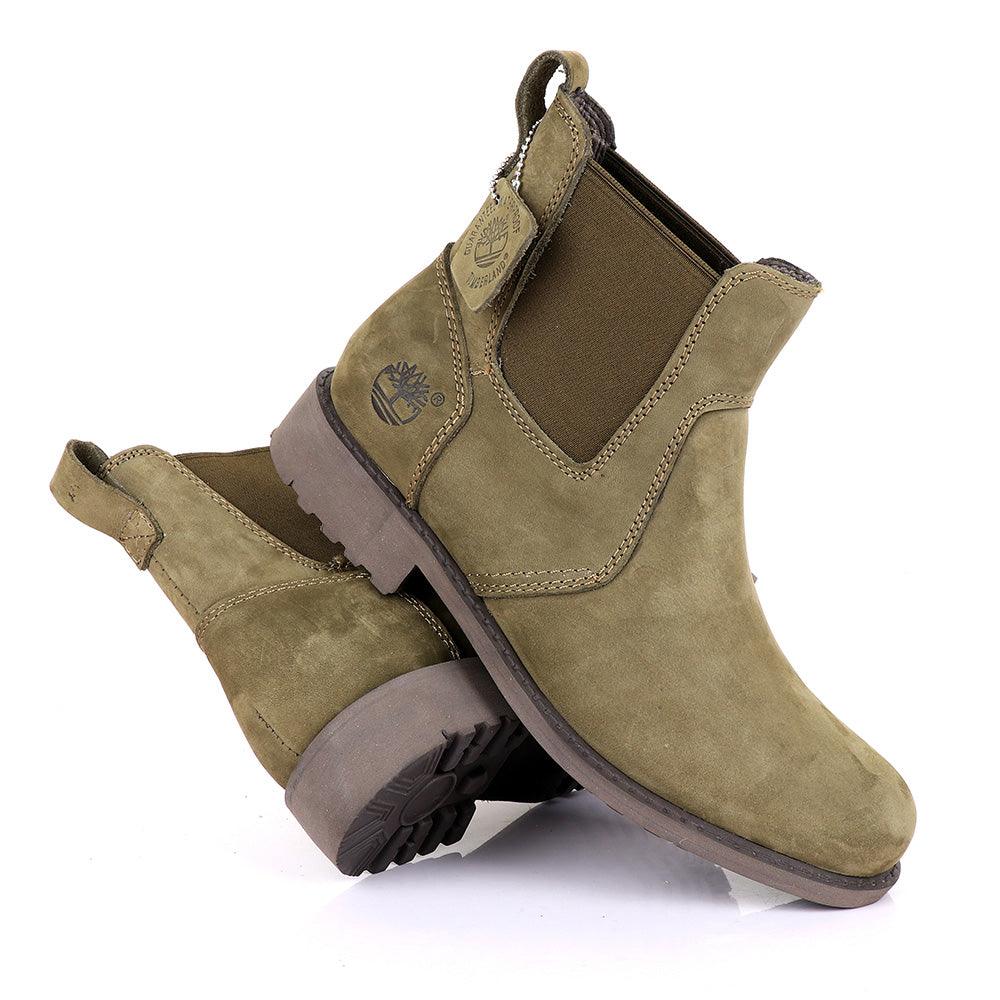 Timberland Mens Chelsea Green Boots - Obeezi