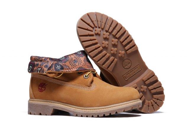 Timberland Roll Top 6 Inch Brown Waterproof Chukka Boots - Obeezi