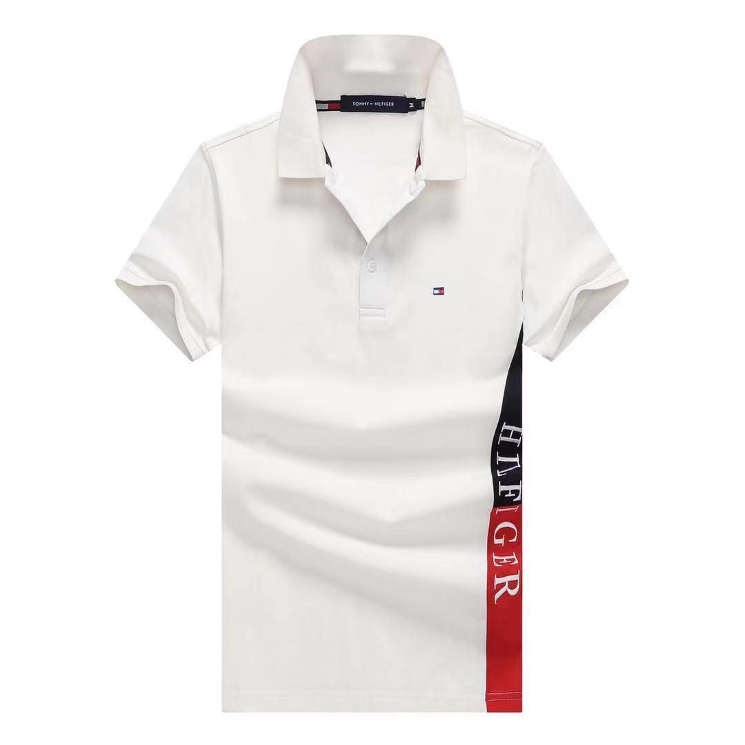 Tom Custom Fit Essential Performance Polo-White - Obeezi.com