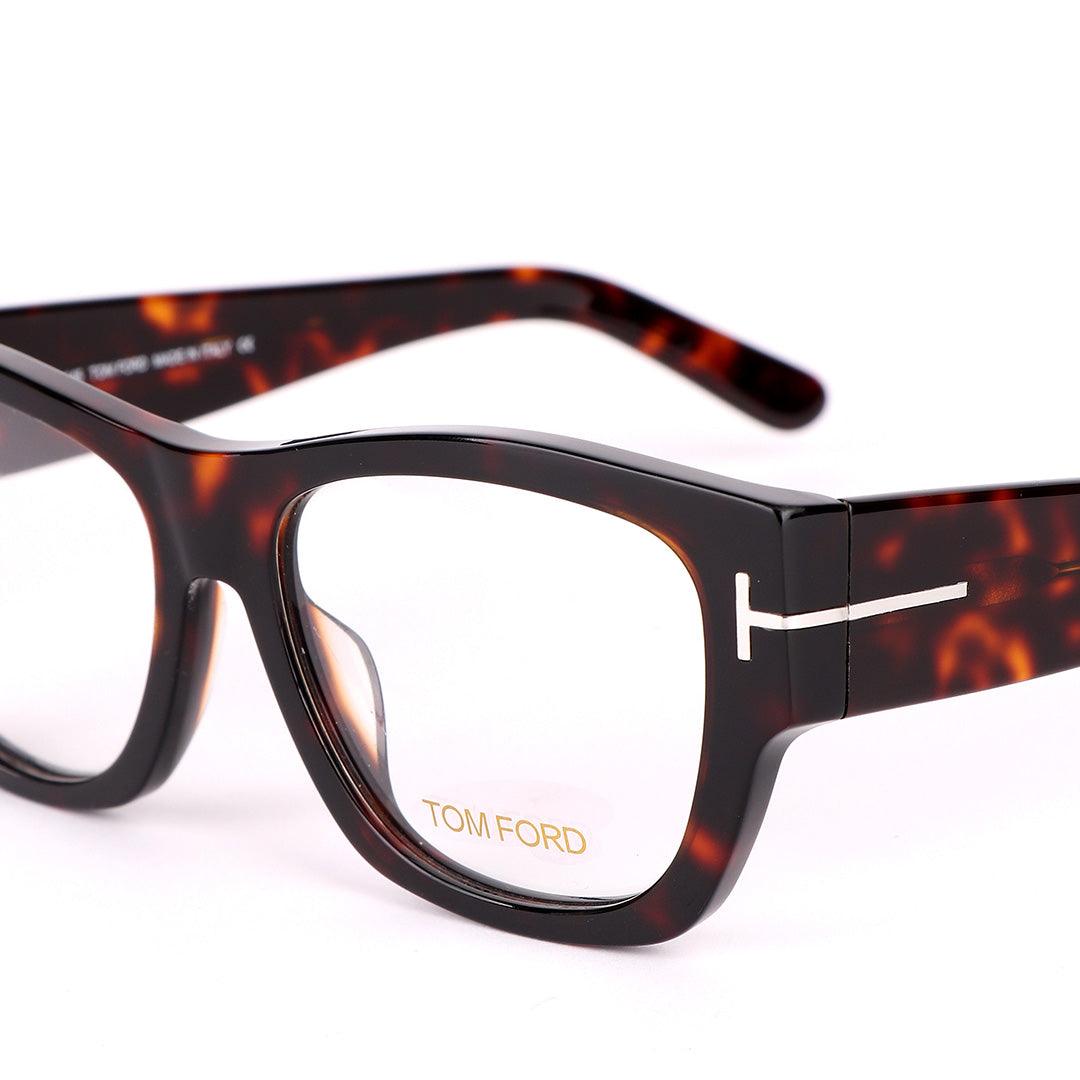 Tom Ford Snowdon Square Shaped Tortoise Shell-Effect Sunglasses - Obeezi.com