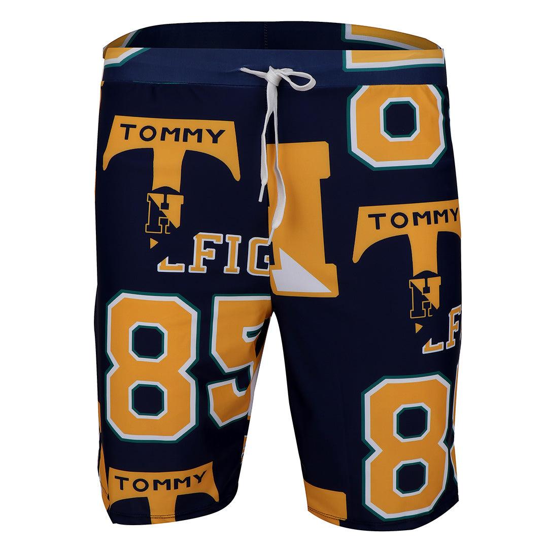 Tommy Hilfiger 85 Designer short-NavyBlue Yellow - Obeezi