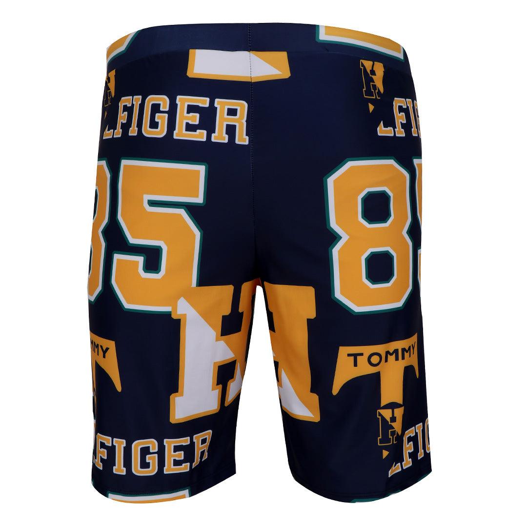 Tommy Hilfiger 85 Designer short-NavyBlue Yellow - Obeezi