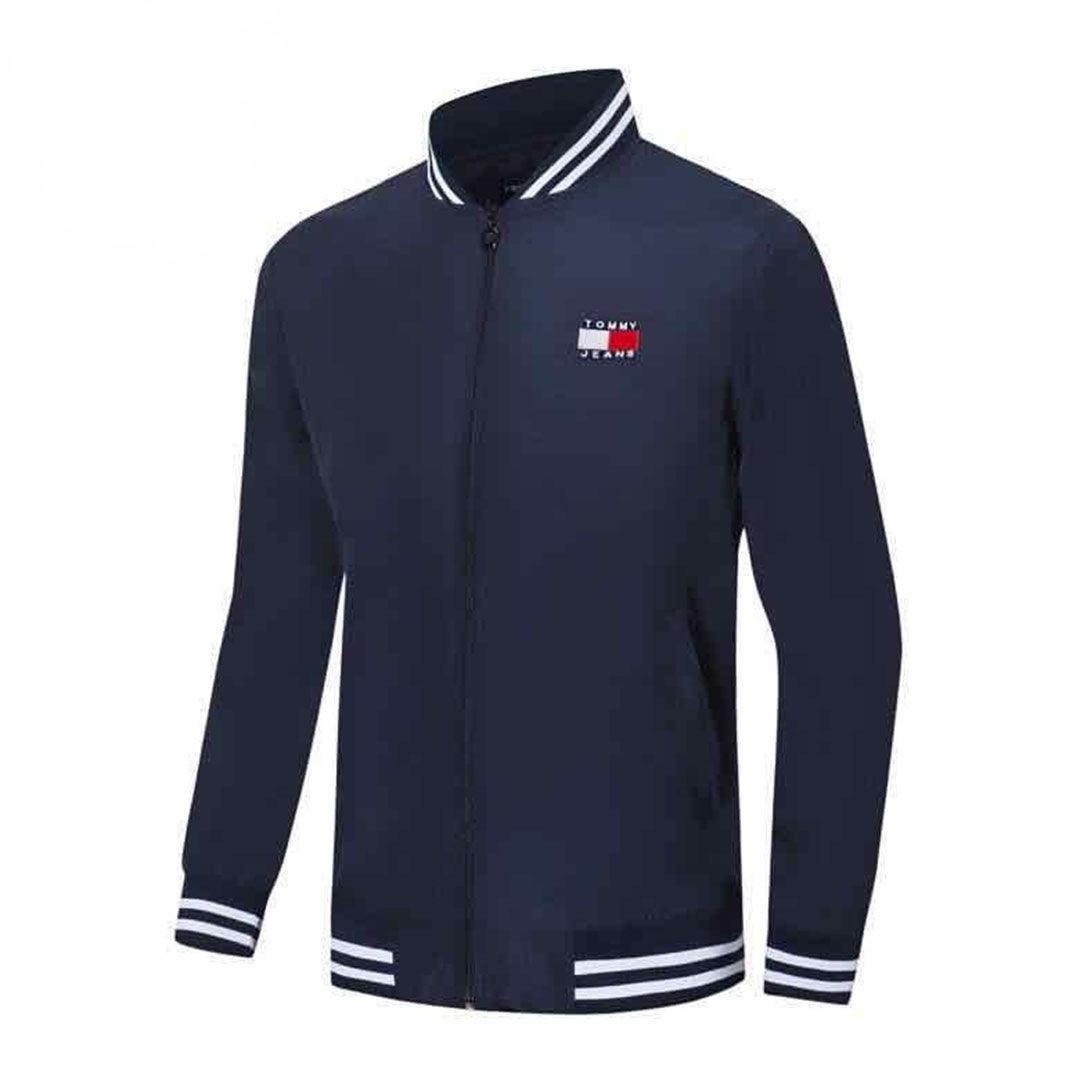 Tommy Hilfiger Big Logo Design Navy Blue Tracksuit - Obeezi