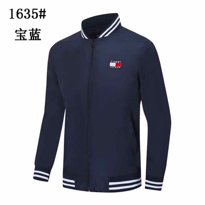 Tommy Hilfiger Big Logo Design Navy Blue Tracksuit - Obeezi