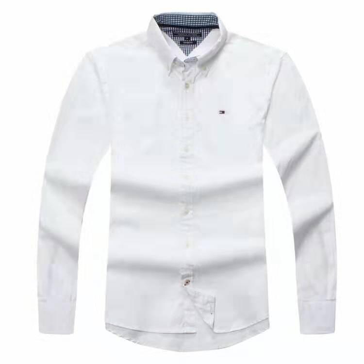 Tommy Hilfiger Classic White Longsleeve Shirt - Obeezi