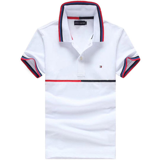 Tommy Hilfiger Classic White Short-Sleeve Polo - Obeezi