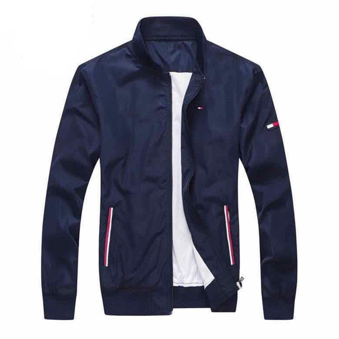 Tommy Hilfiger Plain Navy Blue Tracksuit - Obeezi