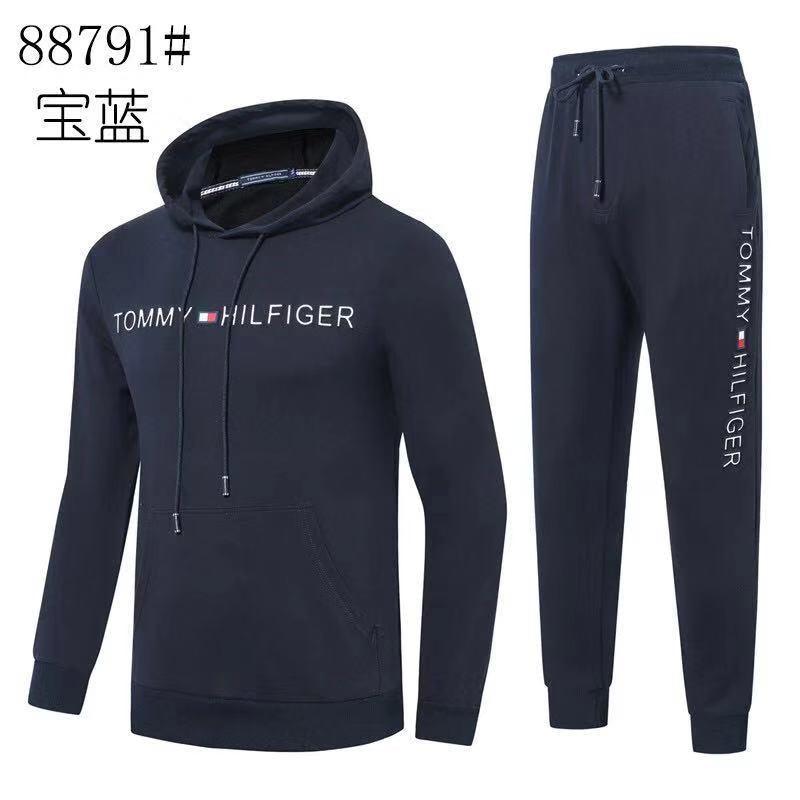 Tommy Hilfiger Quality NavyBlue Thick Tracksuits - Obeezi