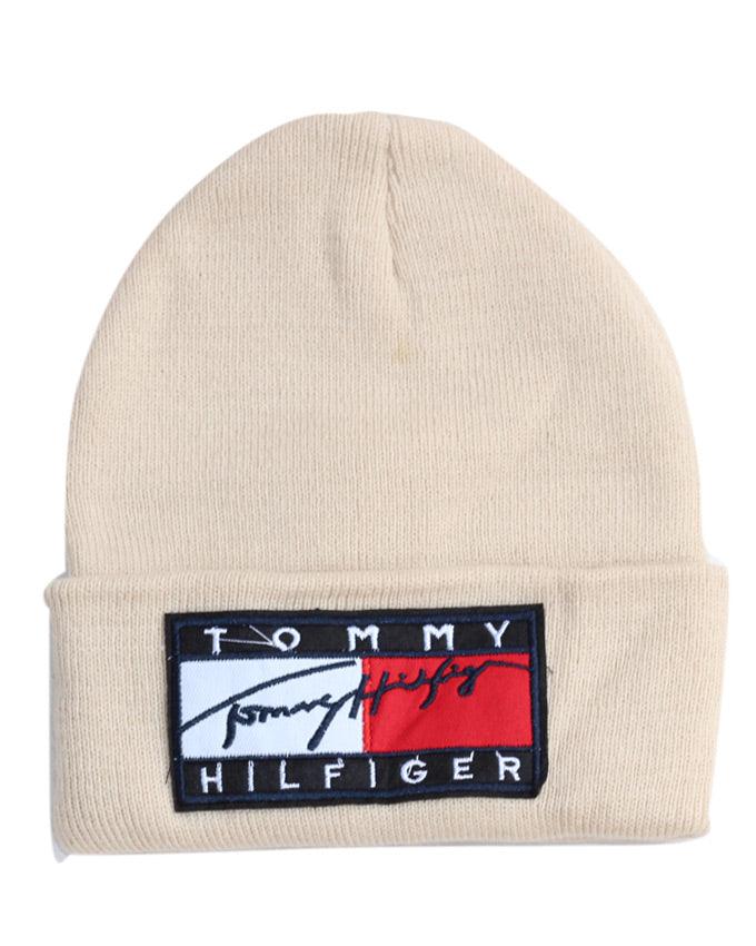 Tommy Hilfiger Sport Knit Cuffed Beanie Cream - Obeezi.com