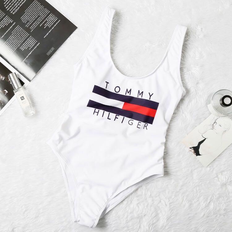 Tommy Hilfiger White Sexy Women Summer Beach Bikini - Obeezi