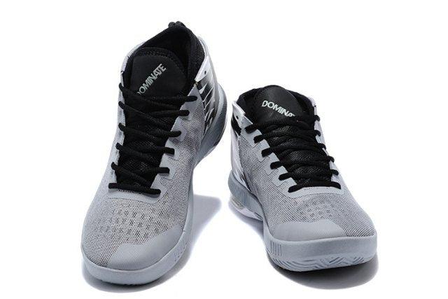 Top Quality N A Max Dominate EP Wolf Grey White Men's Basketball Sneakers - Obeezi