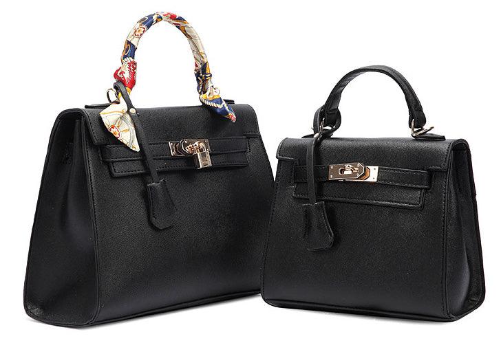Top Quality Women's Fashionable Black HandBag- - Obeezi.com