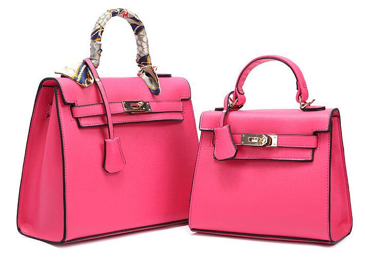 Top Quality Women's Fashionable Pink HandBag - Obeezi.com