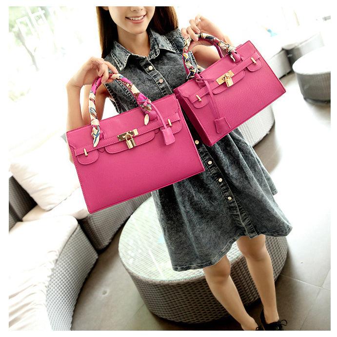 Top Quality Women's Fashionable Pink HandBag - Obeezi.com