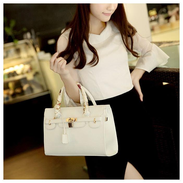 Top Quality Women's Fashionable White HandBag - Obeezi.com