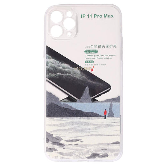 Transparent Ocean House Fabric Case For iPhone - Obeezi.com