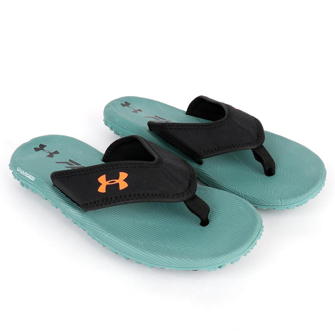 UA Men's Fat Tire Ignite 111 Charged- Black Green - Obeezi.com