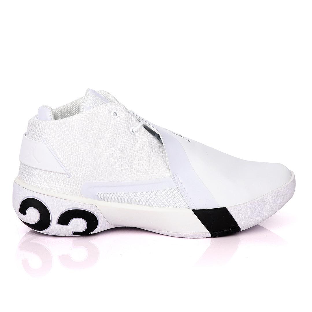 Ultra Fly 3 White Black Men's Basketball Shoes - Obeezi