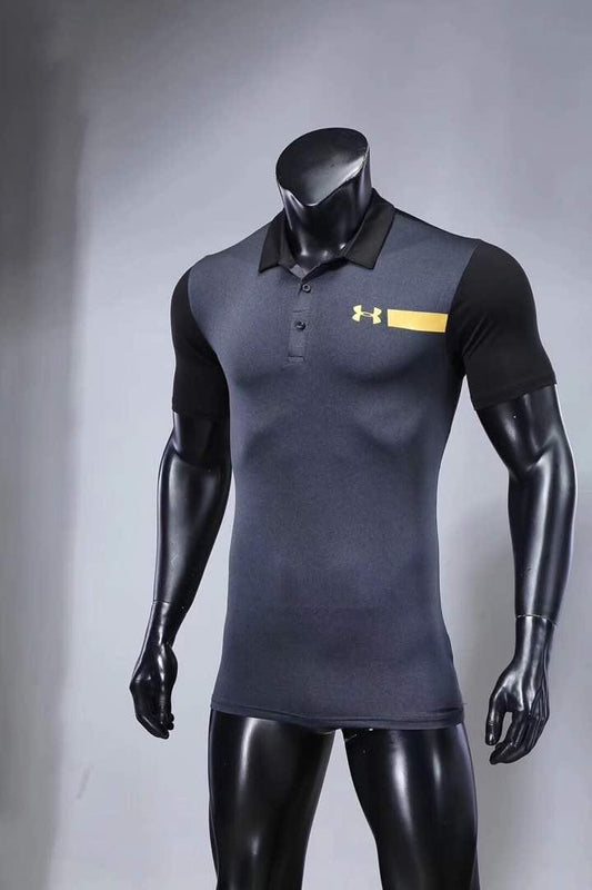 Under Armour Men's Podium Golf Polo Shirt Black - Obeezi