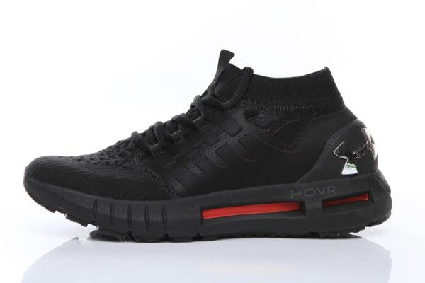 Under Armour Mens Socks shoes Black Red - Obeezi