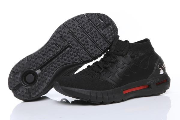 Under Armour Mens Socks shoes Black Red - Obeezi